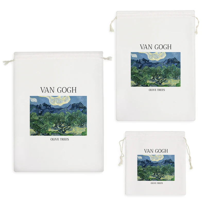 نظم دهنده خندالو مدل درختان زیتون ونسان ونگوگ کد H2010 مجموعه 3 عددی