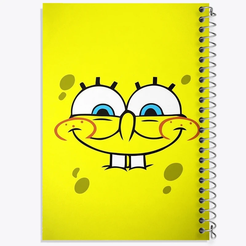 دفتر طراحی 50 برگ خندالو طرح باب اسفنجی و پاتریک  کد 1321