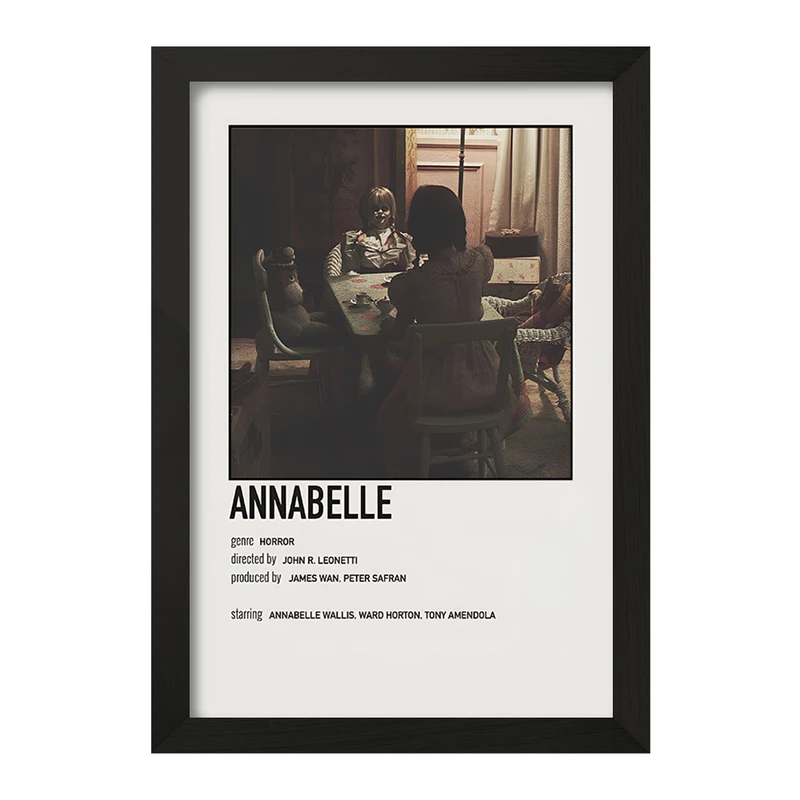 تابلو خندالو طرح آنابل (Annabelle) کد F13004