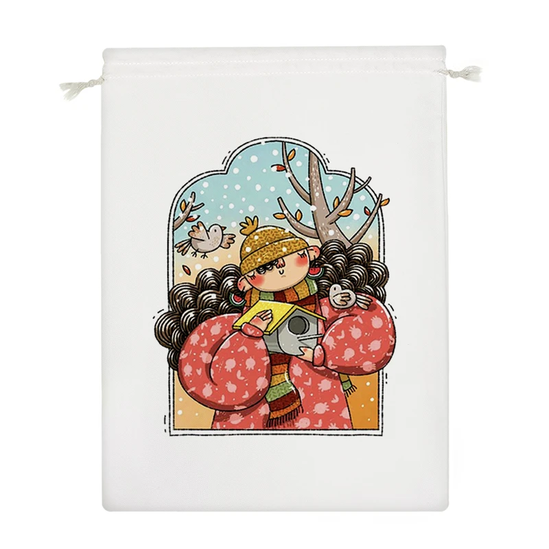 نظم دهنده خندالو مدل دختر و زمستان کد H396