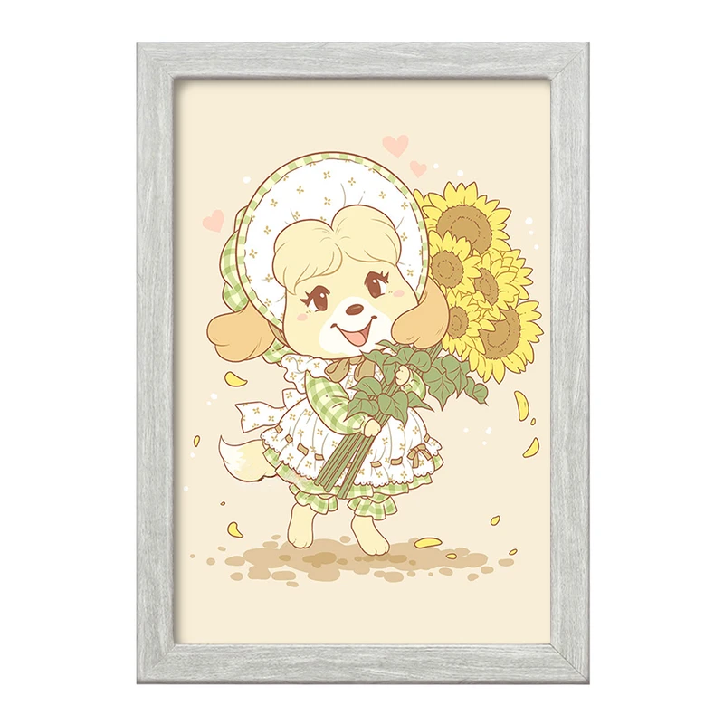 تابلو خندالو طرح بازی انیمال کراسینگ (Animal Crossing) کد 32670