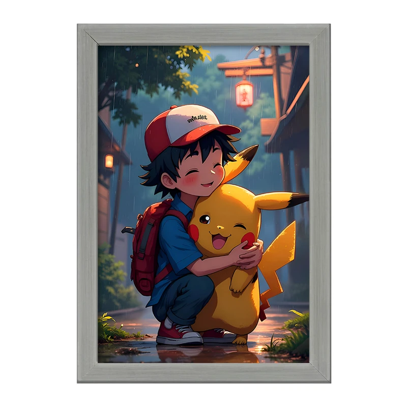 تابلو خندالو طرح پوکمون (pokemon) کد F9246