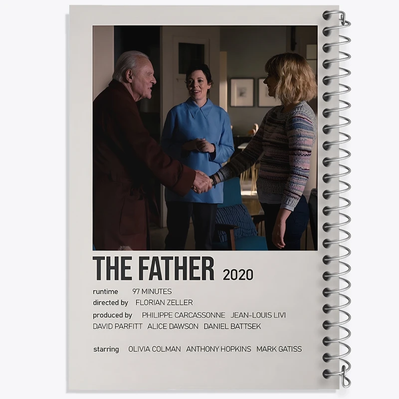 دفتر لیست خرید 50 برگ خندالو طرح پدر (The Father) کد F12916