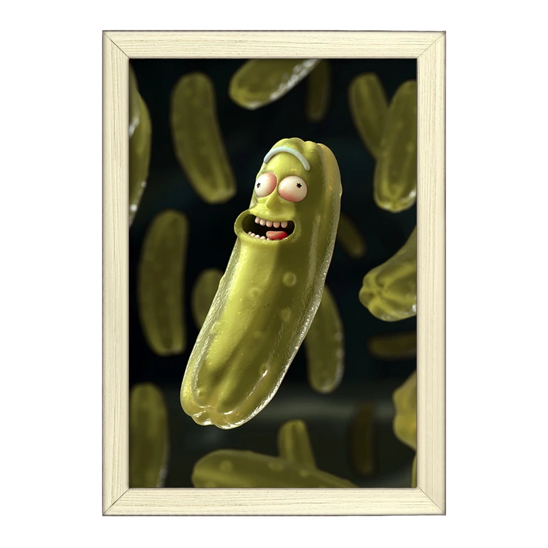 تابلو خندالو طرح ریک و مورتی (Rick and Morty) کد F166