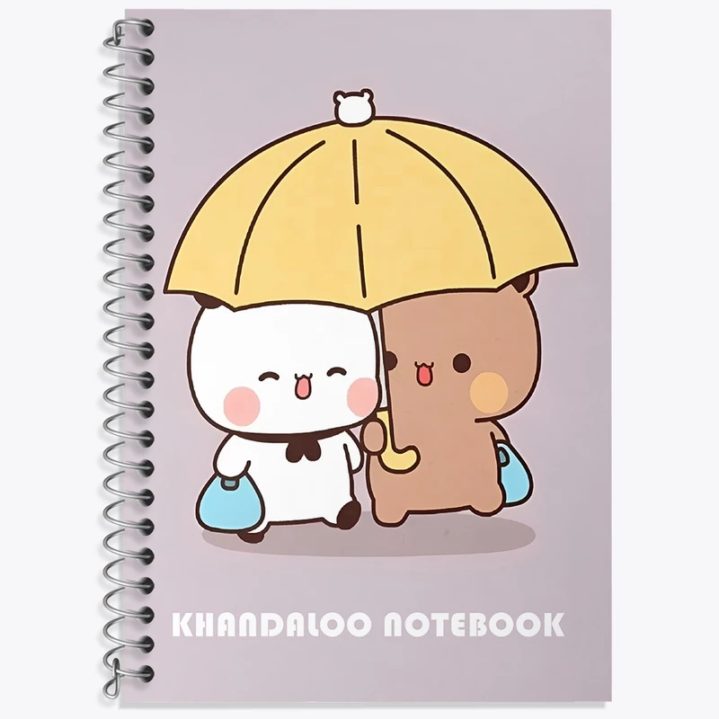 دفتر لغت 50 برگ خندالو طرح پاندا و خرس بامزه کد N6193