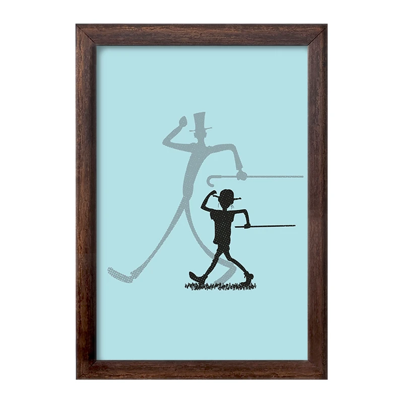 تابلو خندالو طرح جودی آبوت Judy Abbott کد 31141