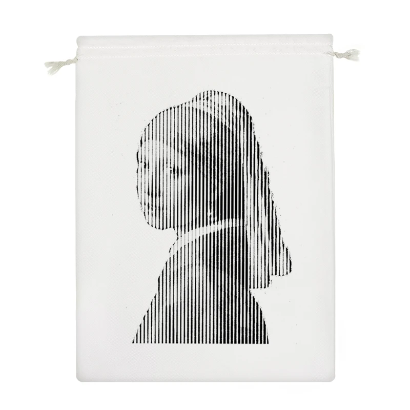 نظم دهنده خندالو مدل دختری با گوشواره های مروارید کد 1747