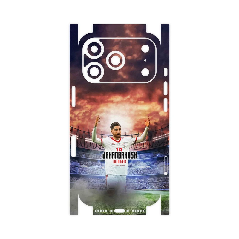 برچسب پوششی ماهوت مدل Alireza Jahanbakhsh-FullSkin مناسب برای گوشی موبایل اپل iPhone 17 Pro