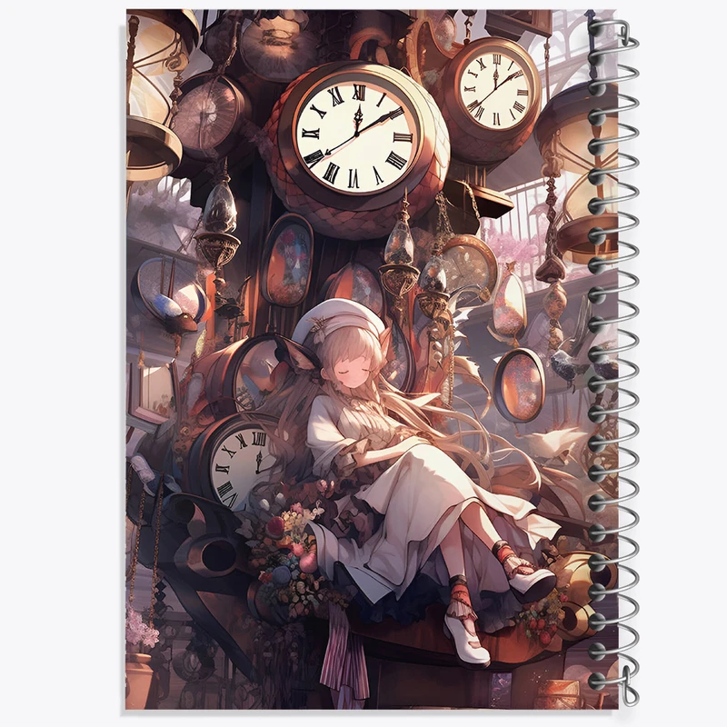 دفتر مشق 100 برگ خندالو طرح دخترانه کد F9087