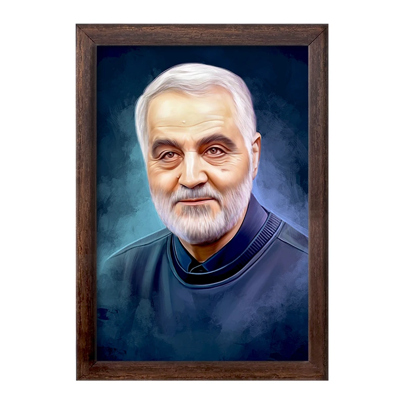 تابلو خندالو طرح شهید سپهبد حاج قاسم سلیمانی  کد 12603