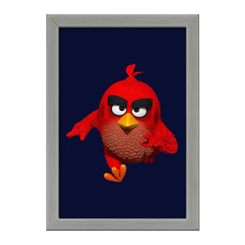تابلو خندالو طرح پرندگان خشمگین (Angry Birds) کد F2256