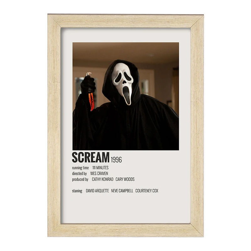 تابلو خندالو طرح جیغ (Scream) کد F13353