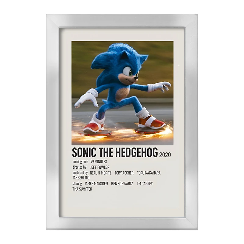 تابلو خندالو طرح سونیک (Sonic) کد F13219