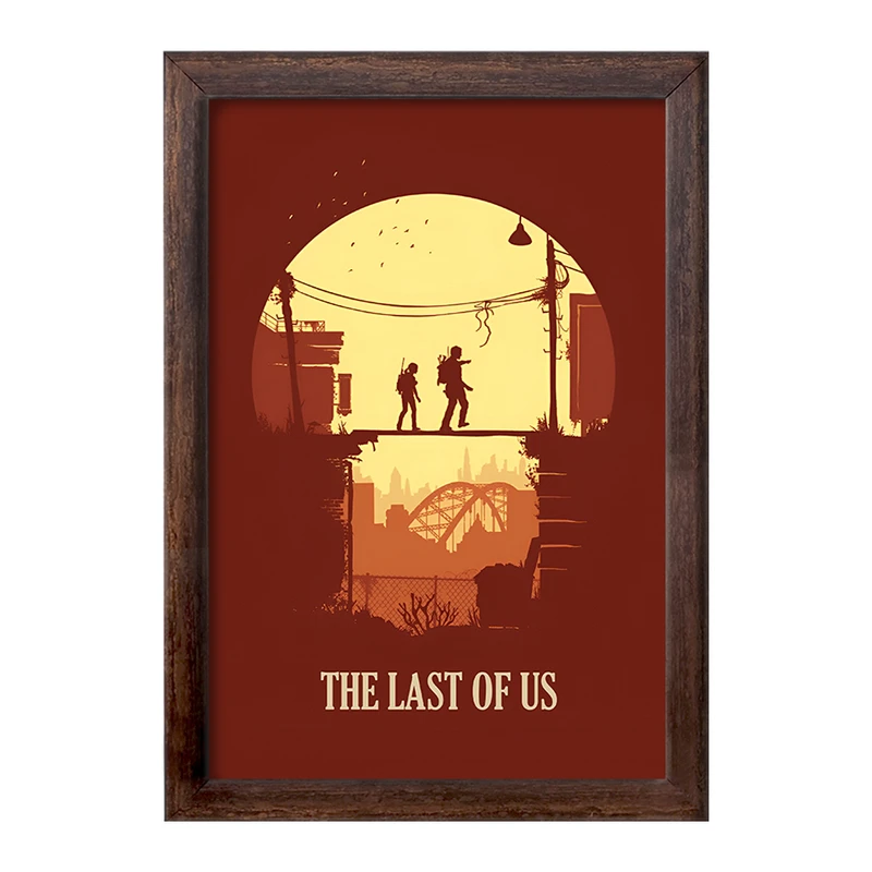 تابلو خندالو طرح آخرین بازمانده از ما (The Last Of Us) کد F13592