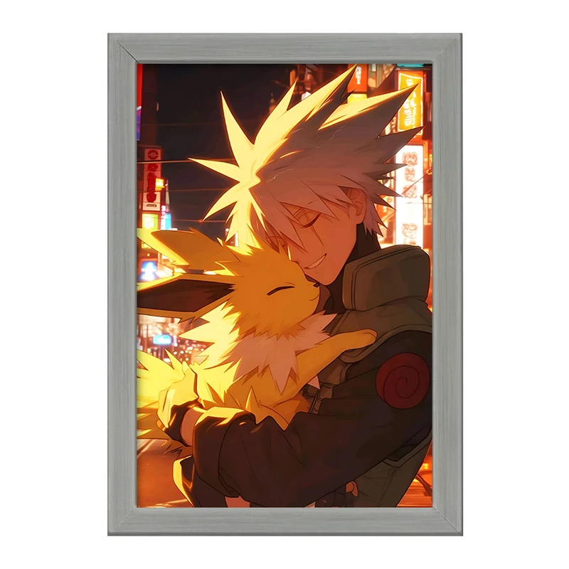 تابلو خندالو طرح پوکمون (pokemon) کد F9787