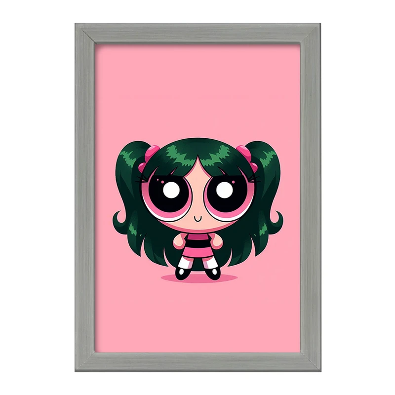 تابلو خندالو طرح دختران نیرومند کد F2749