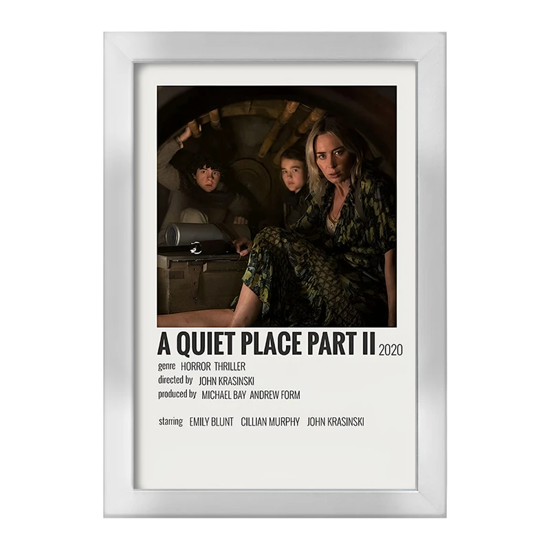 تابلو خندالو طرح یک مکان ساکت (A Quiet Place) کد F12941