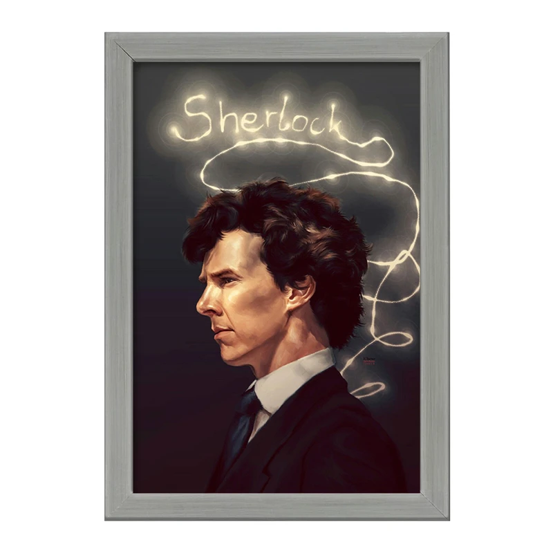 تابلو خندالو طرح شرلوک هولمز Sherlock Holmes  کد 10163