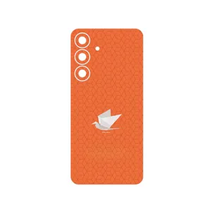 MAHOOT Minimalist origami bird Cover Sticker for Samsung Galaxy S25 FE