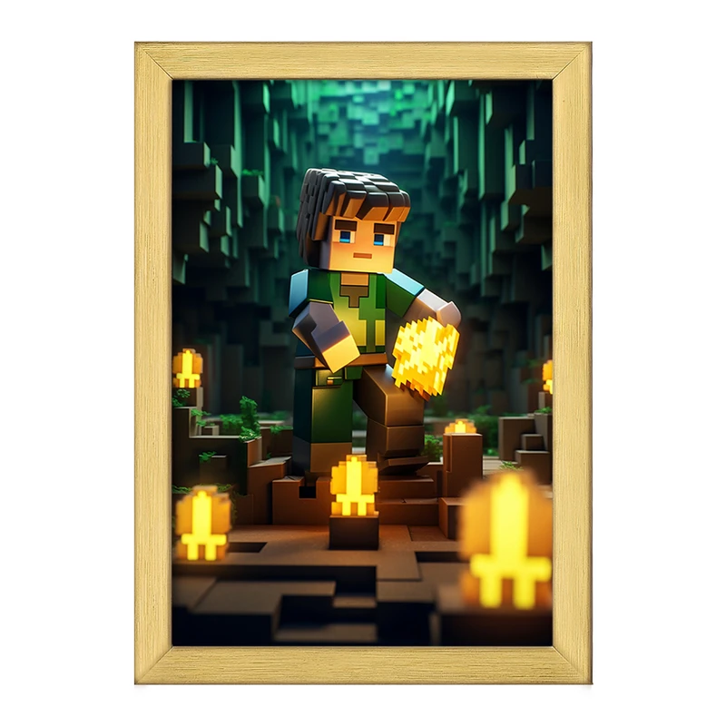 تابلو خندالو طرح ماینکرافت (Minecraft) کد F2241