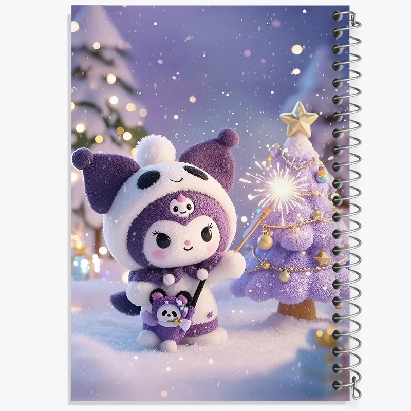 دفتر مشق 50 برگ خندالو طرح کرومی (Kuromi) کد F10293