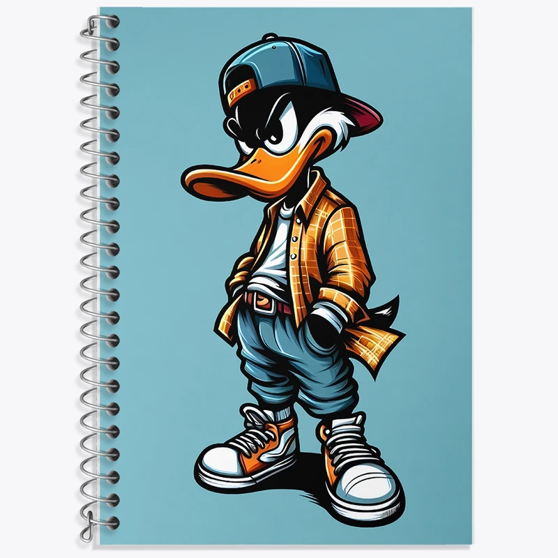 دفتر نت موسیقی 50 برگ خندالو طرح دانلد داک (Donald Duck) کد F11593