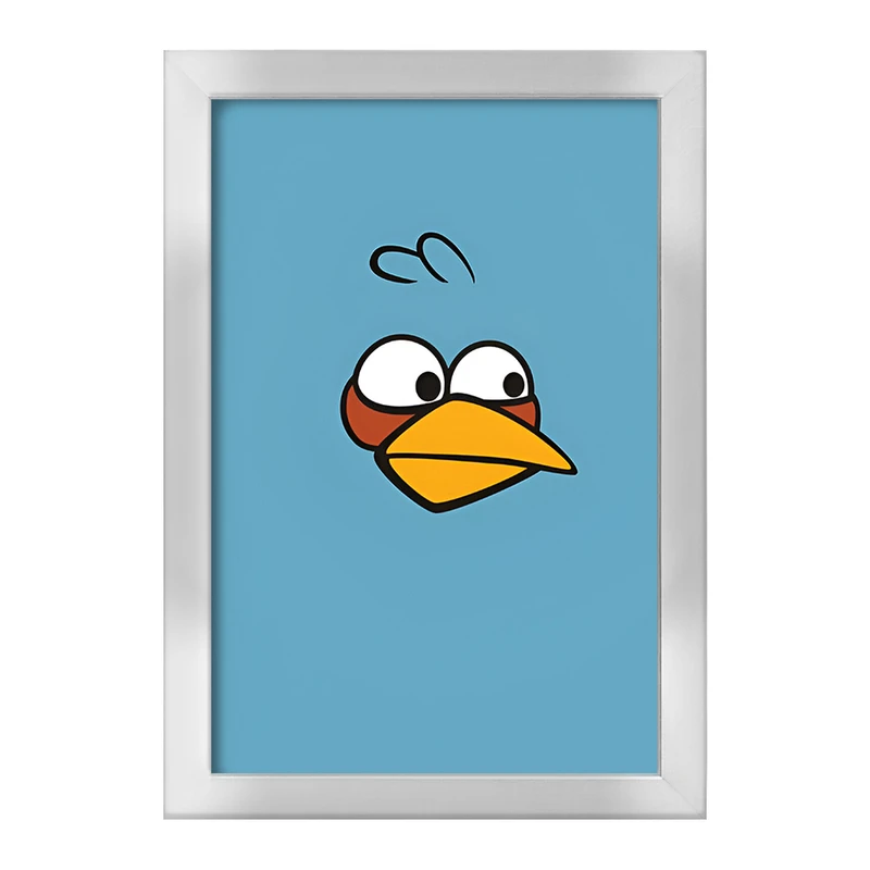 تابلو خندالو طرح پرندگان خشمگین (Angry Birds) کد F3305