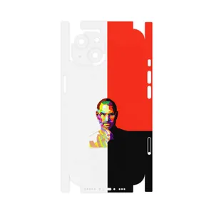 MAHOOT Collage of Steve Jobs 1-FullSkin Cover Sticker for Apple iPhone 14