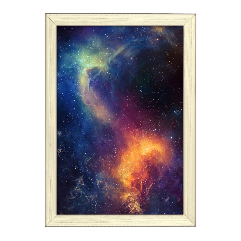 تابلو خندالو طرح کهکشان و سیاره ها کد 25364