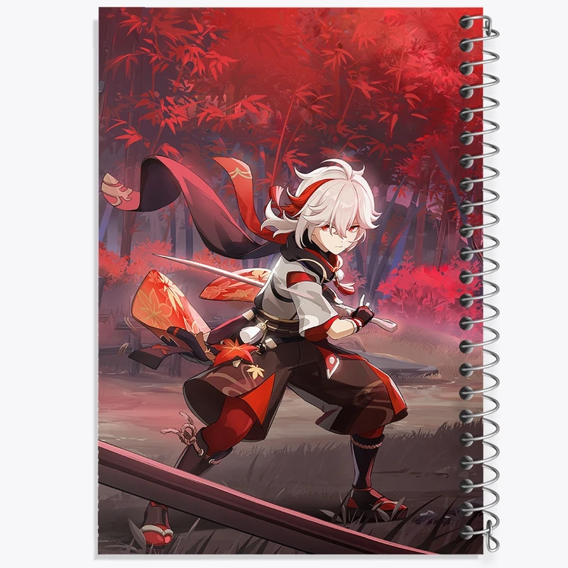 دفتر طراحی 50 برگ خندالو طرح بازی گنشین ایمپکت Genshin Impact کد 25672