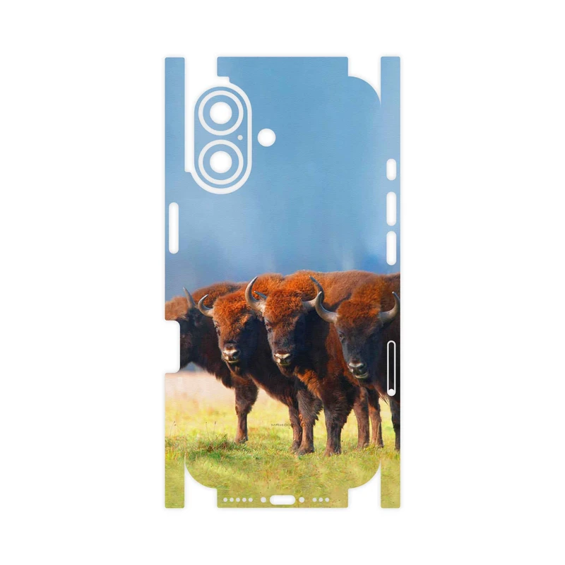 برچسب پوششی ماهوت مدل Buffalo-FullSkin مناسب برای گوشی موبایل اپل iPhone 17