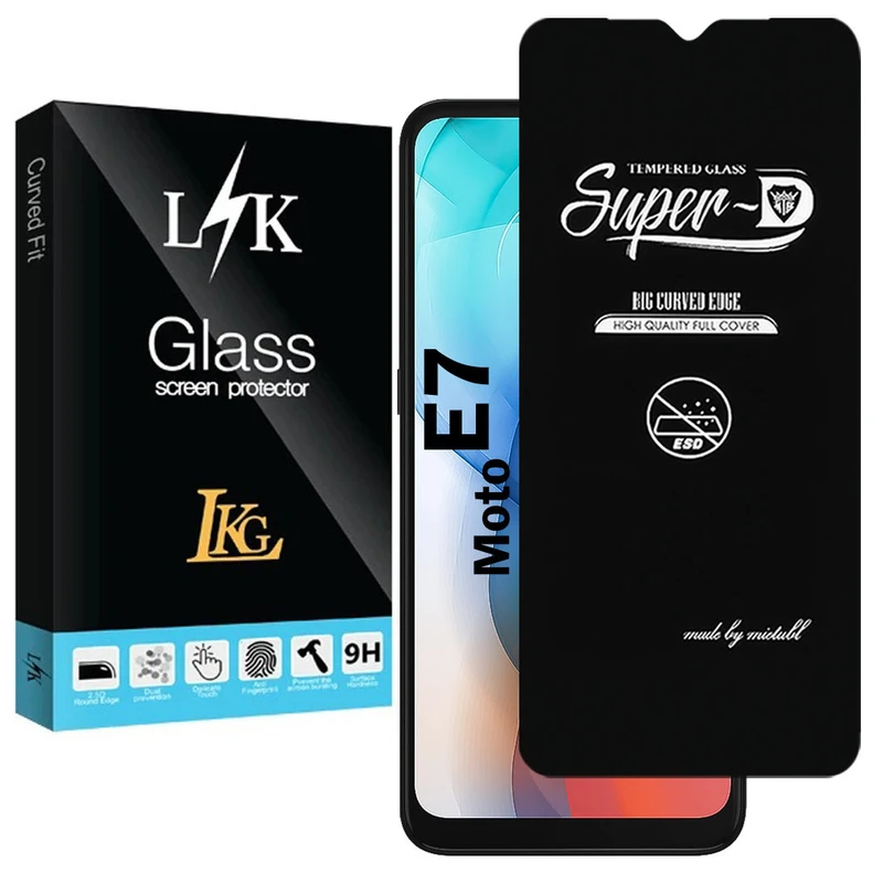محافظ صفحه نمایش ال کا جی مدل SupD-LK مناسب برای گوشی موبایل موتورولا Moto E7