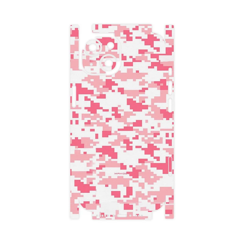 برچسب پوششی ماهوت مدل Army_Pink_Pixel-FullSkin مناسب برای گوشی موبایل اپل iPhone 14
