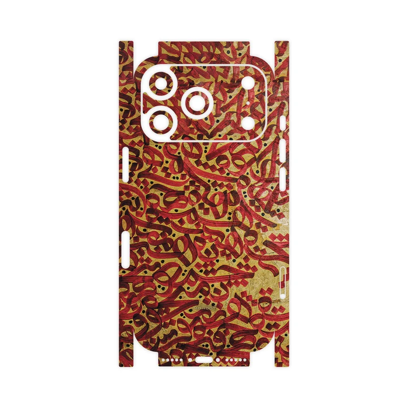 برچسب پوششی ماهوت مدل Nastaliq_6-FullSkin مناسب برای گوشی موبایل اپل iPhone 17 Pro