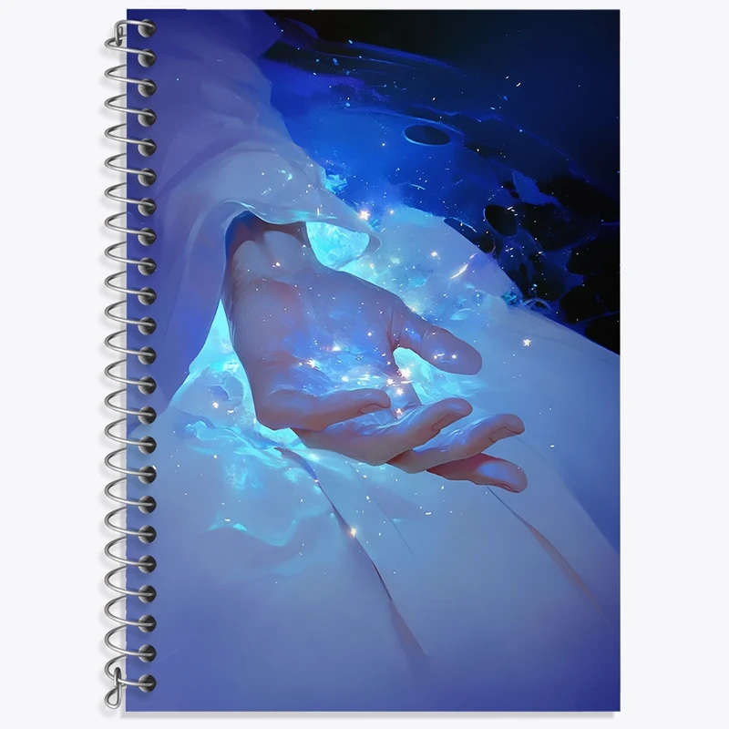 دفتر زبان 50 برگ خندالو مدل سه خط طرح فانتزی کد N8656