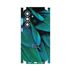MAHOOT Green Feather-FullSkin Cover Sticker for Samsung Galaxy S25 FE