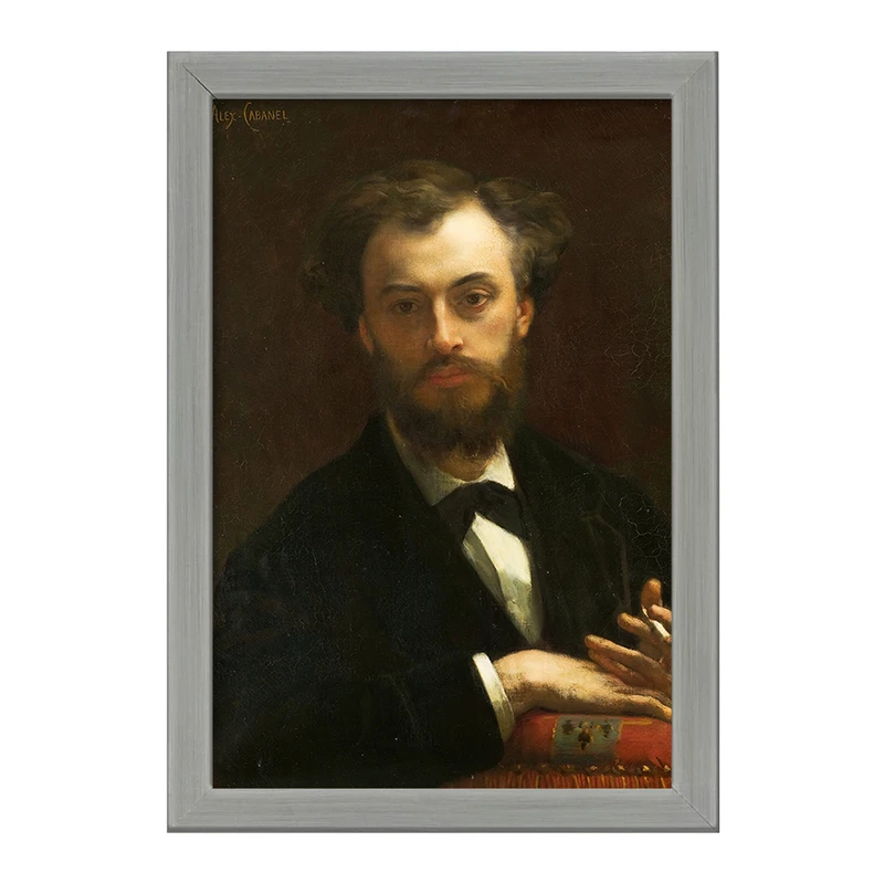 تابلو خندالو طرح پرتره پیر الکساندر کابانل  کد F12199