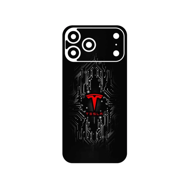 برچسب پوششی ماهوت مدل TESLA مناسب برای گوشی موبایل اپل iPhone 17 Pro Max