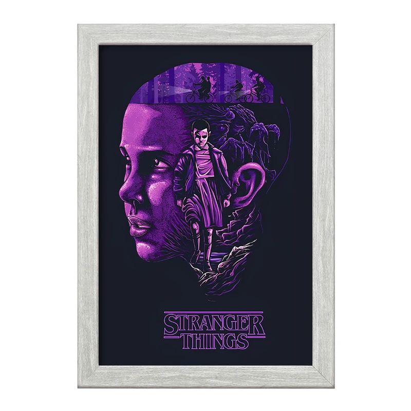 تابلو خندالو طرح استرنجر تینگز (Stranger Things) کد F10164