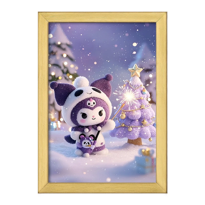 تابلو خندالو طرح کرومی (Kuromi) کد F10293