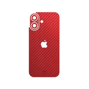 MAHOOT Red-Fiber Cover Sticker for Apple iPhone 17