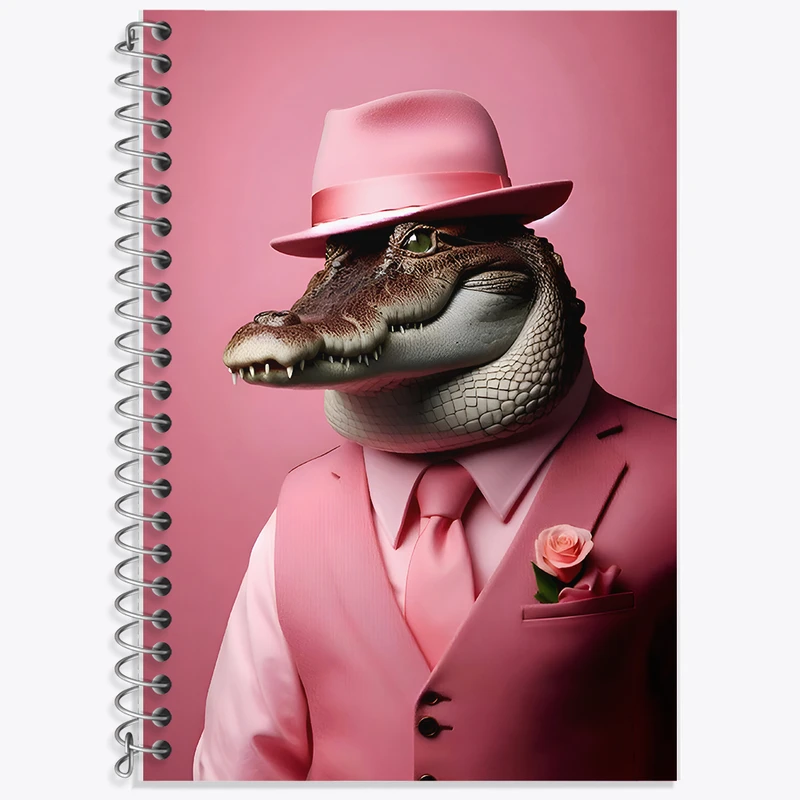 دفتر نت موسیقی 50 برگ خندالو طرح تمساح کد F9162