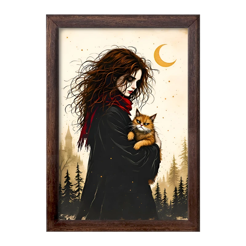 تابلو خندالو طرح هرماینی هری پاتر (Harry Potter) کد F9999