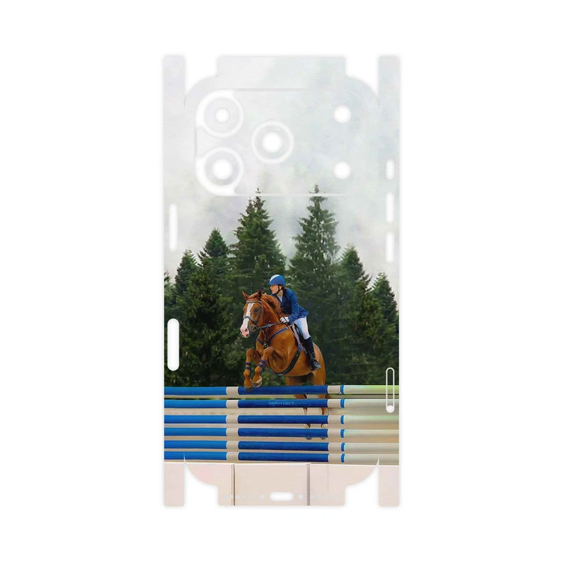 برچسب پوششی ماهوت مدل Equestrianism-FullSkin مناسب برای گوشی موبایل اپل iPhone 17 Pro