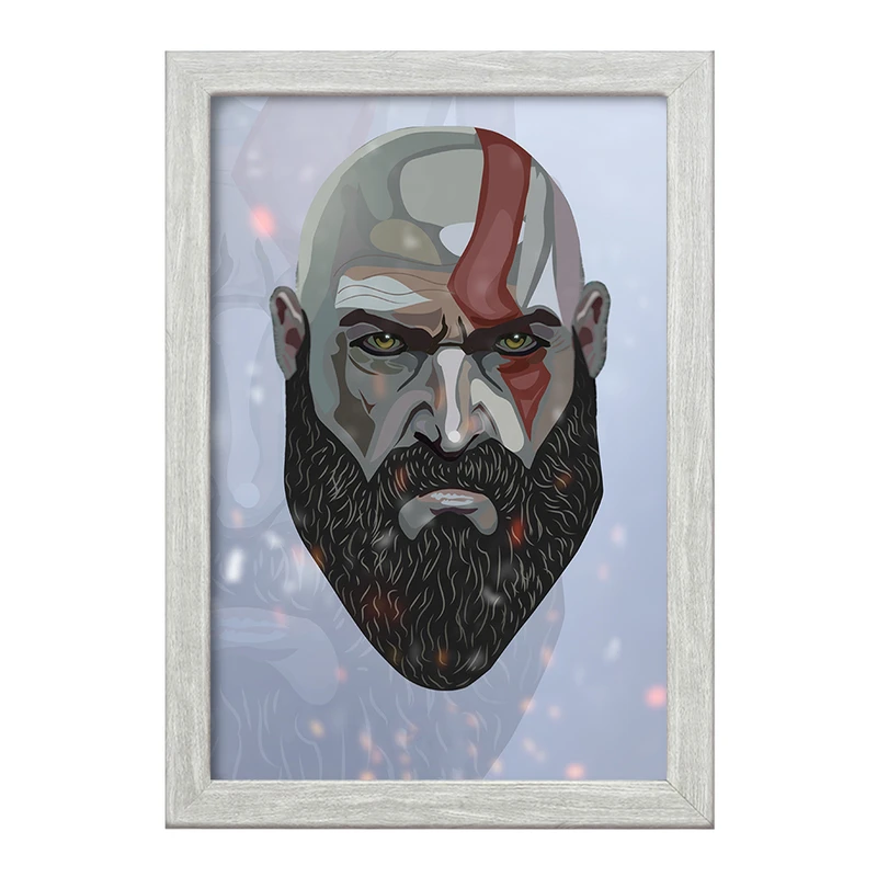 تابلو خندالو طرح بازی گاد آف وار (God Of War) کد F1134