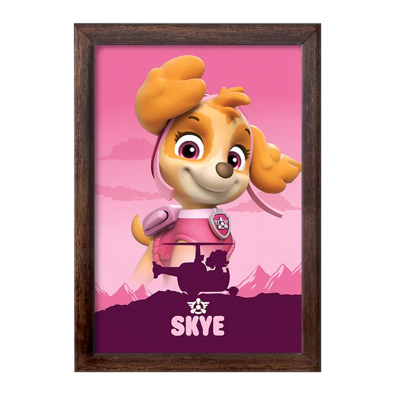 تابلو خندالو طرح اسکای سگ های نگهبان کد F11014