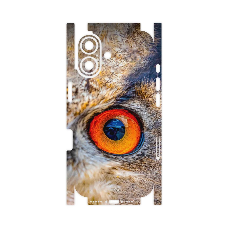 برچسب پوششی ماهوت مدل Owl eyes-FullSkin مناسب برای گوشی موبایل اپل iPhone 17