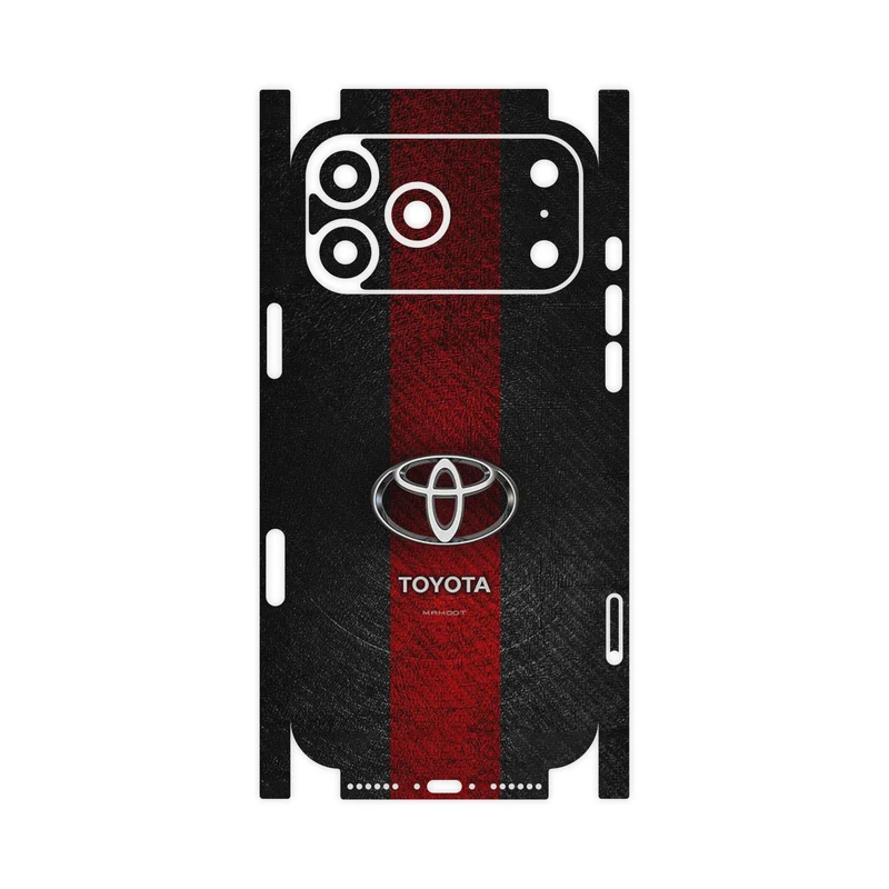 برچسب پوششی ماهوت مدل TOYOTA_Logo-FullSkin مناسب برای گوشی موبایل اپل iPhone 17 Pro Max