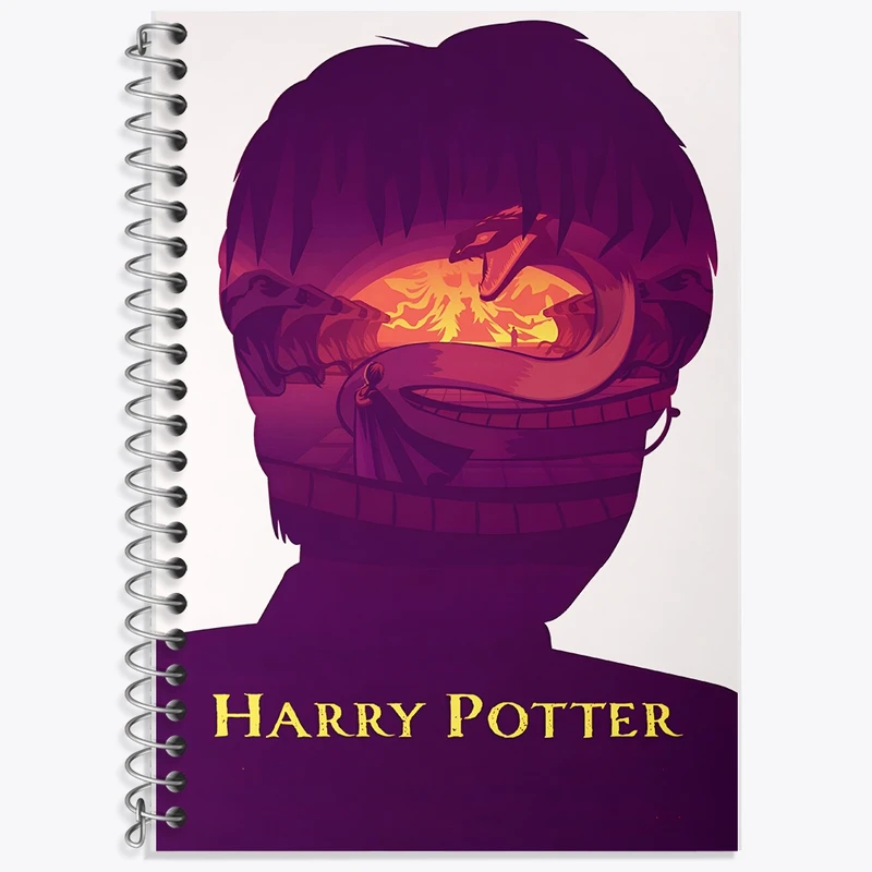 دفتر لغت 50 برگ خندالو طرح هری پاتر (Harry Potter) کد F8634
