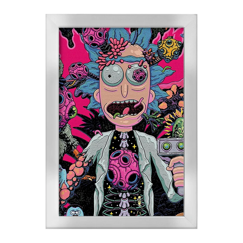 تابلو خندالو طرح ریک و مورتی Rick and Morty  کد 3213